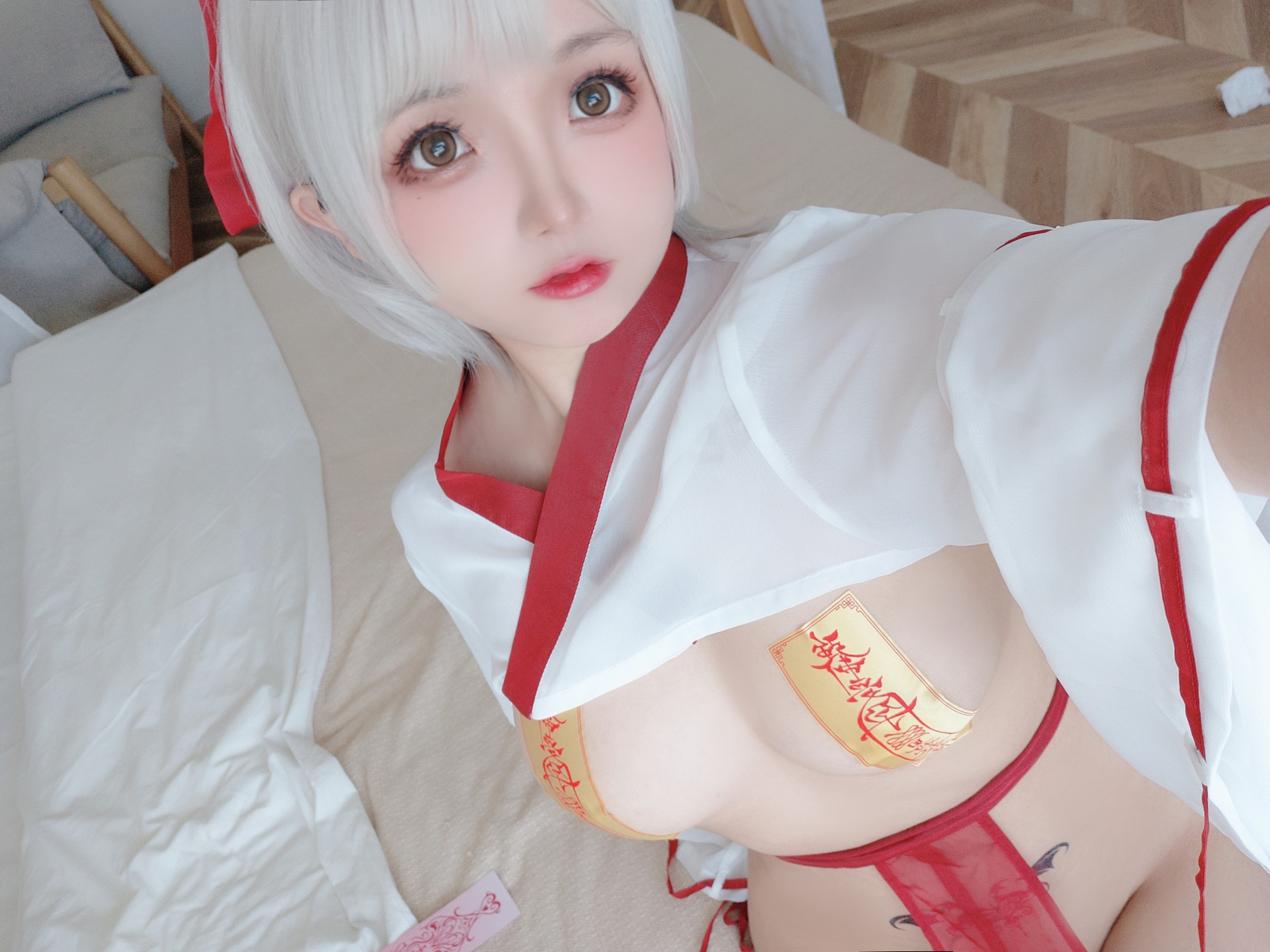 图片[1]-日奈娇 – NO.242 巫女自拍[41P]-XikXak